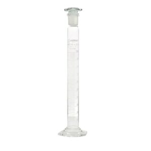 Proveta de Vidro 100ml com Base de Vidro e Rolha PP