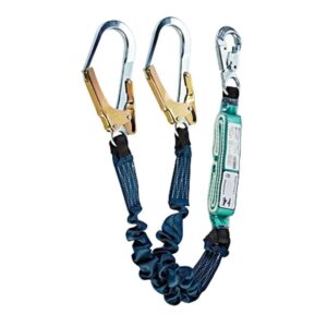 Talabarte de segurança Hércules HL032YEACT Duplo Com Abs e Fita Tubular